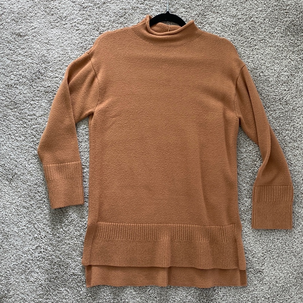 Carmel Moth mock neck sweater